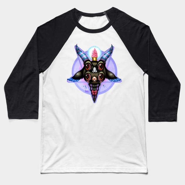 Harajuku Baphomet Baseball T-Shirt by Kurono 